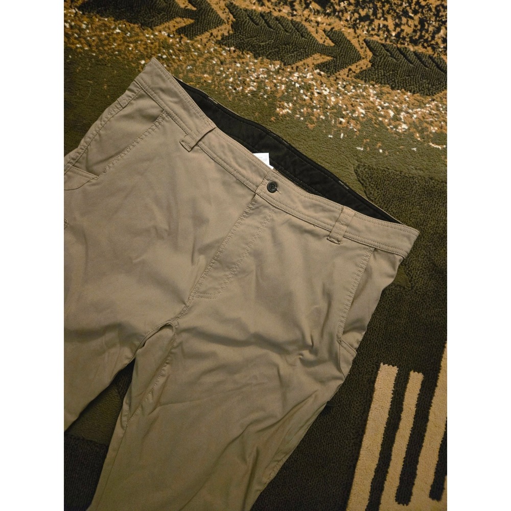 Key Mens Khaki Performance Stretch Hiking Pants 40x30 461.24 Utility Chino